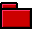 red,folder icon