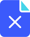 cross, document, extension, file, folder, format, paper svg vector icon