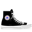 converse,black icon