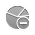 stats,pie,chart,delete icon