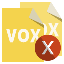 file,format,vox,cross icon