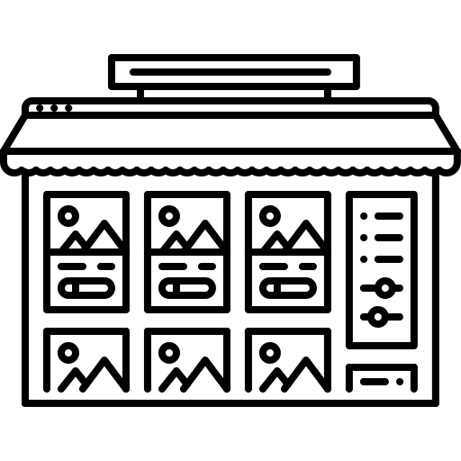 Online Store svg vector icon