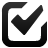 checkbox,checked,todo icon