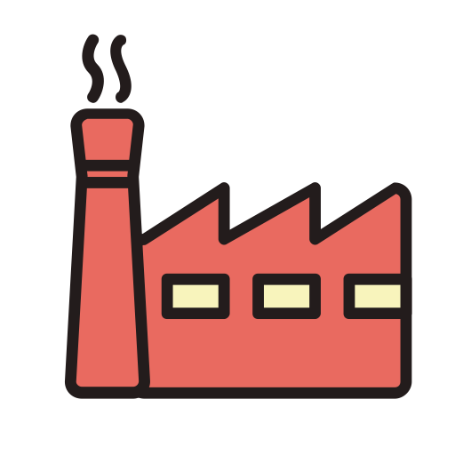 Factory svg vector icon