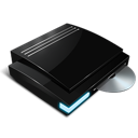 dvd, playstation 3, ps, rom icon