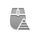 mouse,pyramid icon