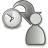 move,waiting,participant,grey icon