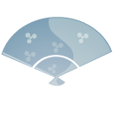 fan,blue icon