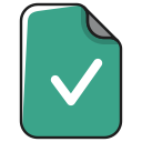 approve, data, documents, file, paper, sheet, text svg vector icon