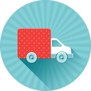 car, delivery, ecommerce, moving, shipping, transport, truck icon