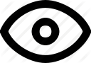 eye, look, magnifier, preview, see, view icon