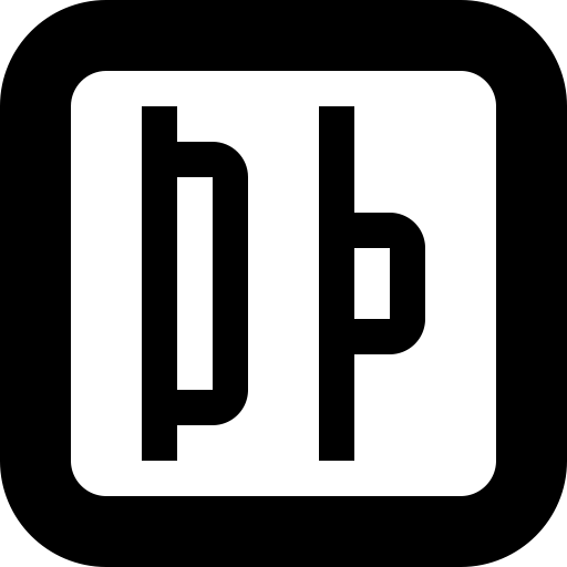 Distribute Left Edges svg vector icon