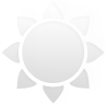 sun,white icon