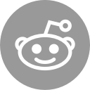media, online, reddit, social svg vector icon