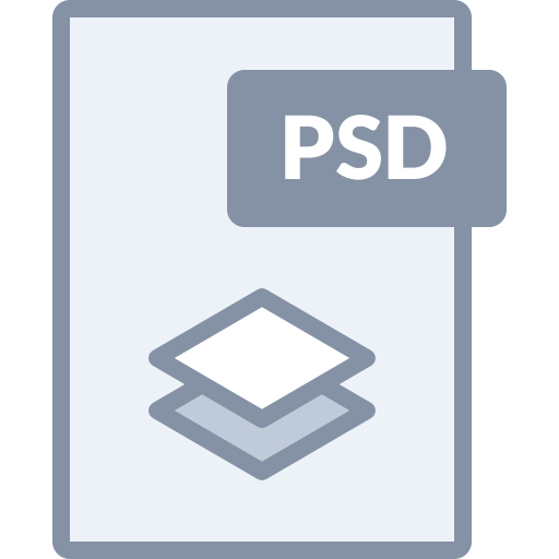 Psd svg vector icon