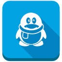 china, chinese social, qq, tencent svg vector icon