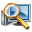 computer, display, find, monitor, pc, search, zoom icon