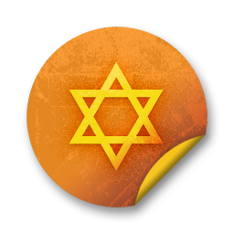 orange,grunge,sticker,badge icon