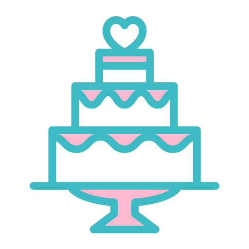 Cake svg vector icon