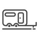 active, camp, camper, holiday, rest, transport, weekends svg vector icon
