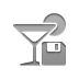 cocktail,diskette icon