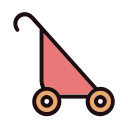 baby, bottle, boy, child, girl, stroller, toy svg vector icon