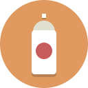 paint, spray can, spraypaint svg vector icon