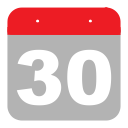 calendar, event, hovytech, schedule, thirty, three, zero svg vector icon