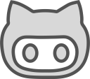 brand, github, logo, network, social svg vector icon