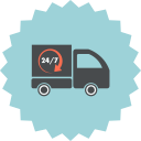 delivery, logistics, shipping, transport, transportation, truck, vehicle svg vector icon
