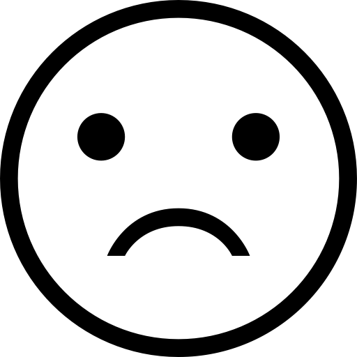 Failure Expression svg vector icon