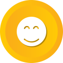 emoji, face, happy, smile, smiley svg vector icon