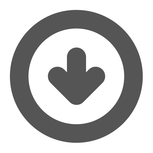 Arrow Down Circle svg vector icon