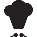 chefs, cook, food, hat, restaurant svg vector icon
