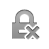 lock,cross icon