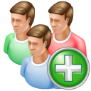 add, group icon