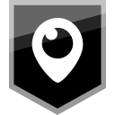 copy, logo, media, periscope, social svg vector icon