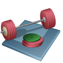 px, weightlifting icon