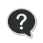 balloon, question, sticker icon