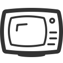 tv svg vector icon