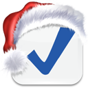 tadalist,tick,mark,check,social,bookmark,christmas,xmas,media icon