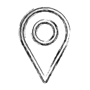location, map, pin, productivity, shape, social svg vector icon