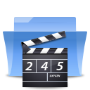 folder, video icon