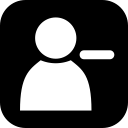 block, cansel, reject, user svg vector icon
