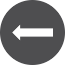arrow, left svg vector icon
