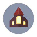 castle svg vector icon