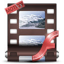 flash, motiongraphic icon