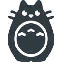 totoroanimationcharacter svg vector icon