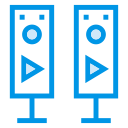 broadcast, device, multimedia, sound, speaker, voice, volume svg vector icon