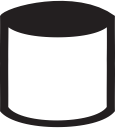 cylinder svg vector icon